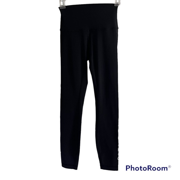 lululemon athletica Pants - Lululemon Black Leggings City Row Branded